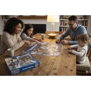 Vintage 550 Piece Sweet Dreams Puzzle